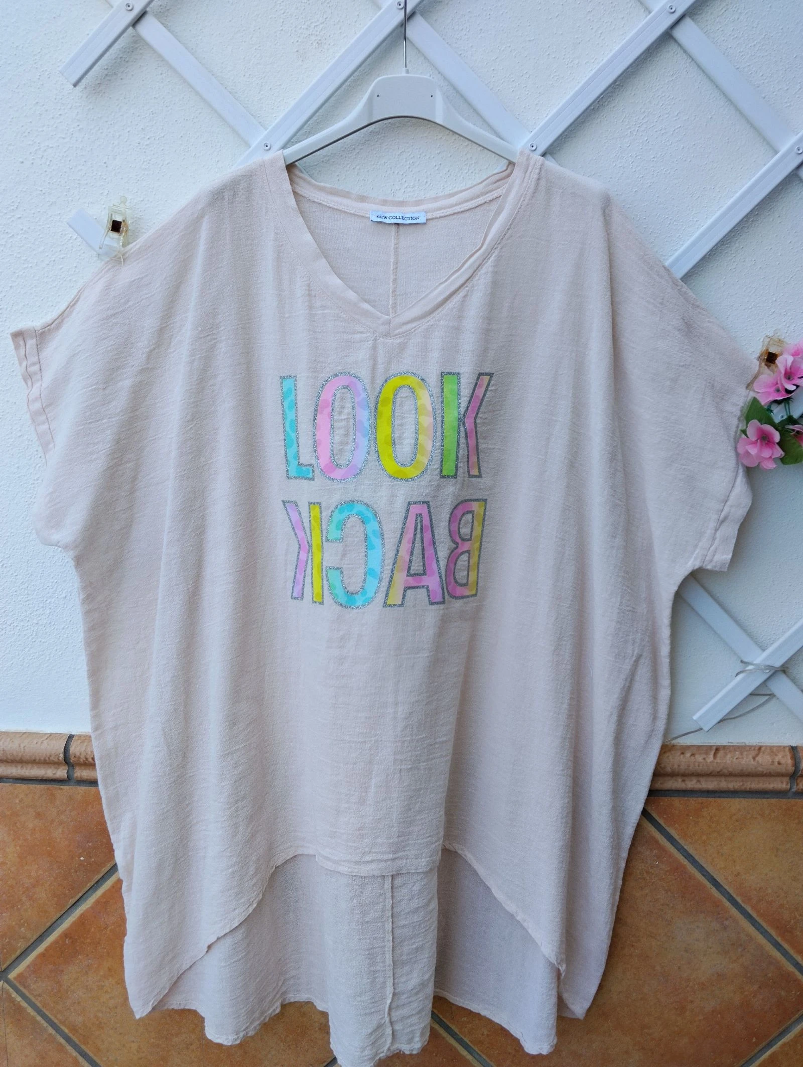 Camiseta oversize hasta 44 de talla de algodón nuevo con etiqueta  – photo 5